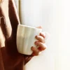 Plain White Mug with Pumpkin Design - Image 6