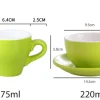 Thickened Cup with Solid Color Design - Image 6