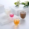 Double Wall Simple Transparent Mug - Image 6