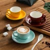 Thickened Cup with Solid Color Design - Image 3